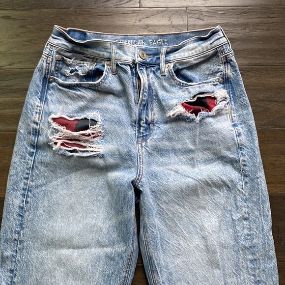 AMERICAN EAGLE Boyfriend Jean Womens Sz 6 Highest Rise 90s - Picture 2 of 9